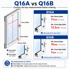 No Drill Blinds for French Doors, Cordless Top Down Bottom Up Cellular Shades, Adhesive Honeycomb Shades for Narrow Door Windows