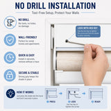 No Drill Cordless Fabric Wrapped Valance Roller Shades