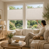 No Drill Cordless Top Down Bottom Up Cellular Shades