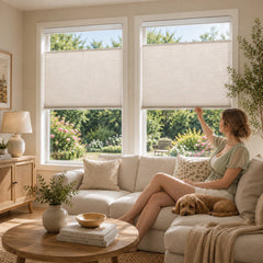 No Drill Cordless Top Down Bottom Up Cellular Shades