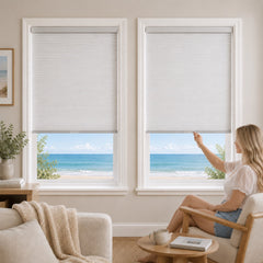 No Drill Cordless Cellular Shades