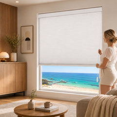 No Drill Cellular Shades Corded