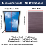 No Drill Cordless Top Down Bottom Up Cellular Shades