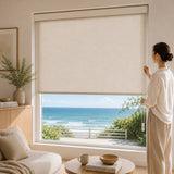 No Drill Corded Valance Roller Shades