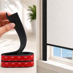 Black Light Blocking Strips for Window Frame L Shape 60inch, 78inch, 118 inch size 2PCS