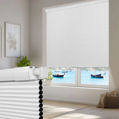 No Drill Cordless Cellular Shades