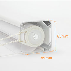 No Drill Sheer Shades Corded Metal Valance